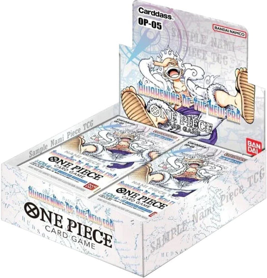 (LIVE BREAK) OP-05 Booster Box: Fresh Case